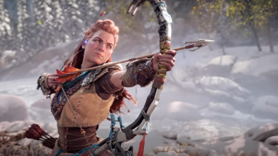 Aloy in Horizon Forbidden West