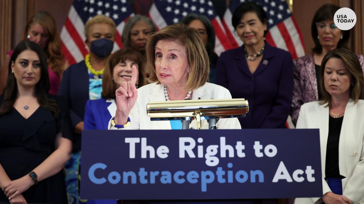 Pelosi speaks about Right to Contraception Act