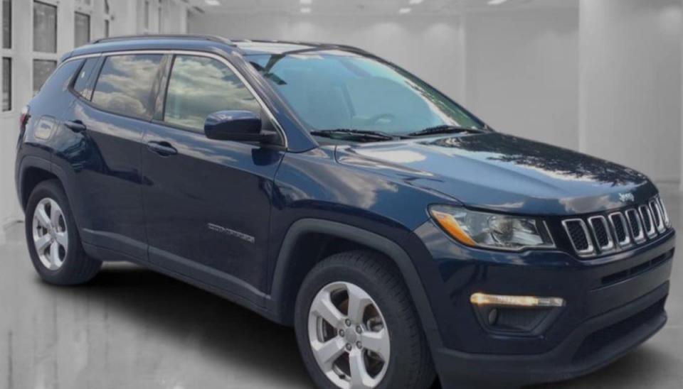 Fairbanks Police located the couple’s dark metallic blue Jeep Compass Limited at Chena Hot Springs Resort. The rental had temporary tags and was set to be returned 11 August but never was (Fairbanks Police Department)