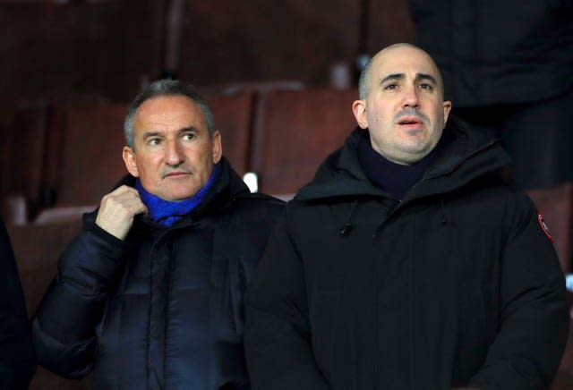 Txiki Begiristain (left) and Omar Berrada (right)