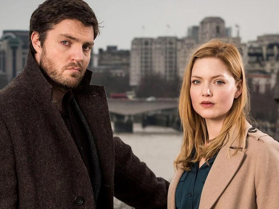 ‘Strike’ stars Tom Burke and Holliday Grainger (BBC One)