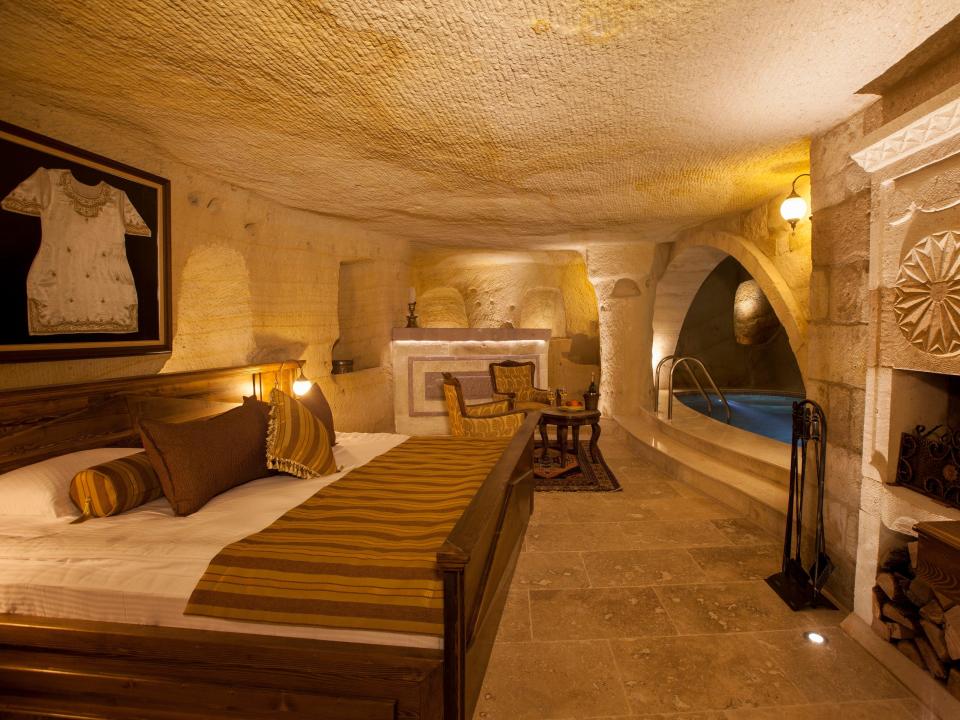 Suite with private pool in Kayakapi Premium Caves, Cappadocia, Turkey