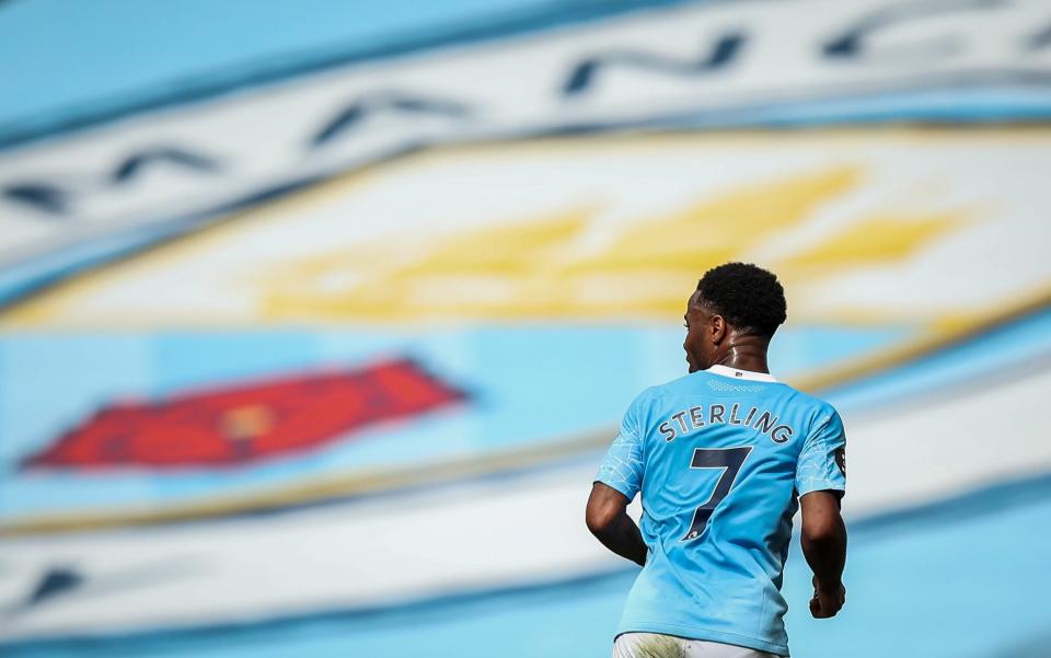 Raheem Sterling of Manchester City during the Premier League match between Manchester City and Norwich City  - Getty Images