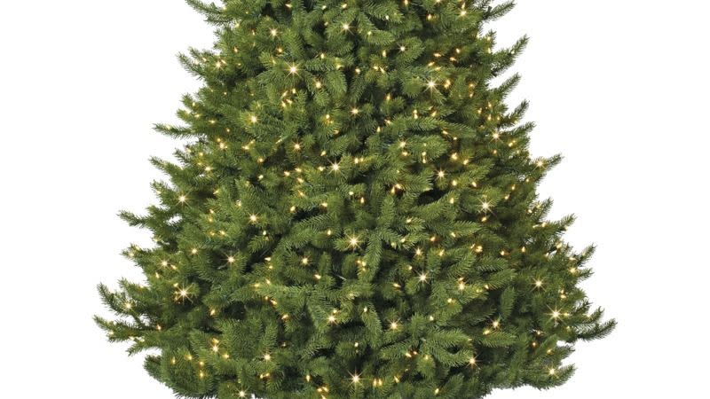 types of christmas trees artificial pre lit