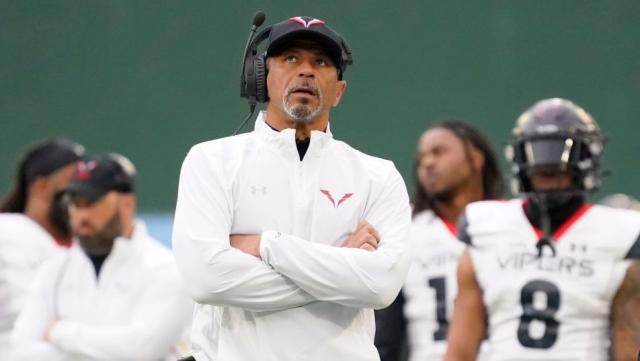 Rod Woodson out as head coach of XFL's Vegas Vipers