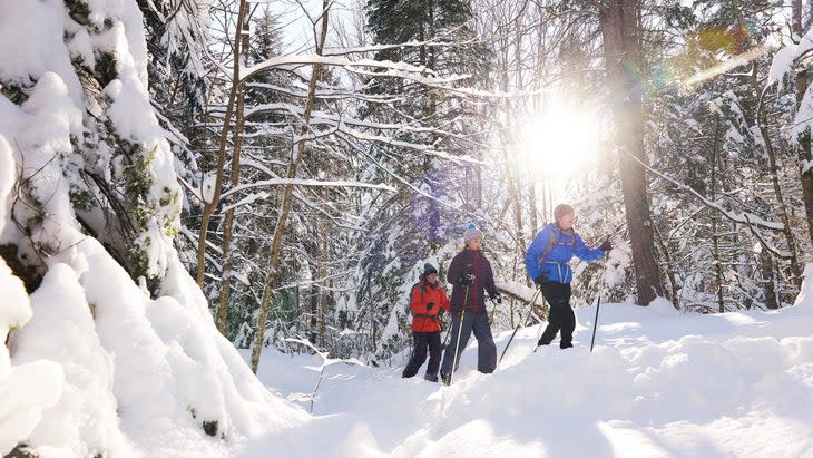 Nordic skiing in New Hampshire