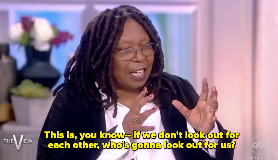 Whoopi on "The View"