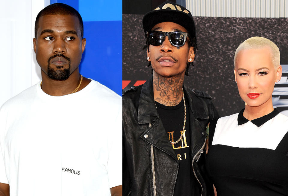 Kanye West vs. Wiz Khalifa and Amber Rose