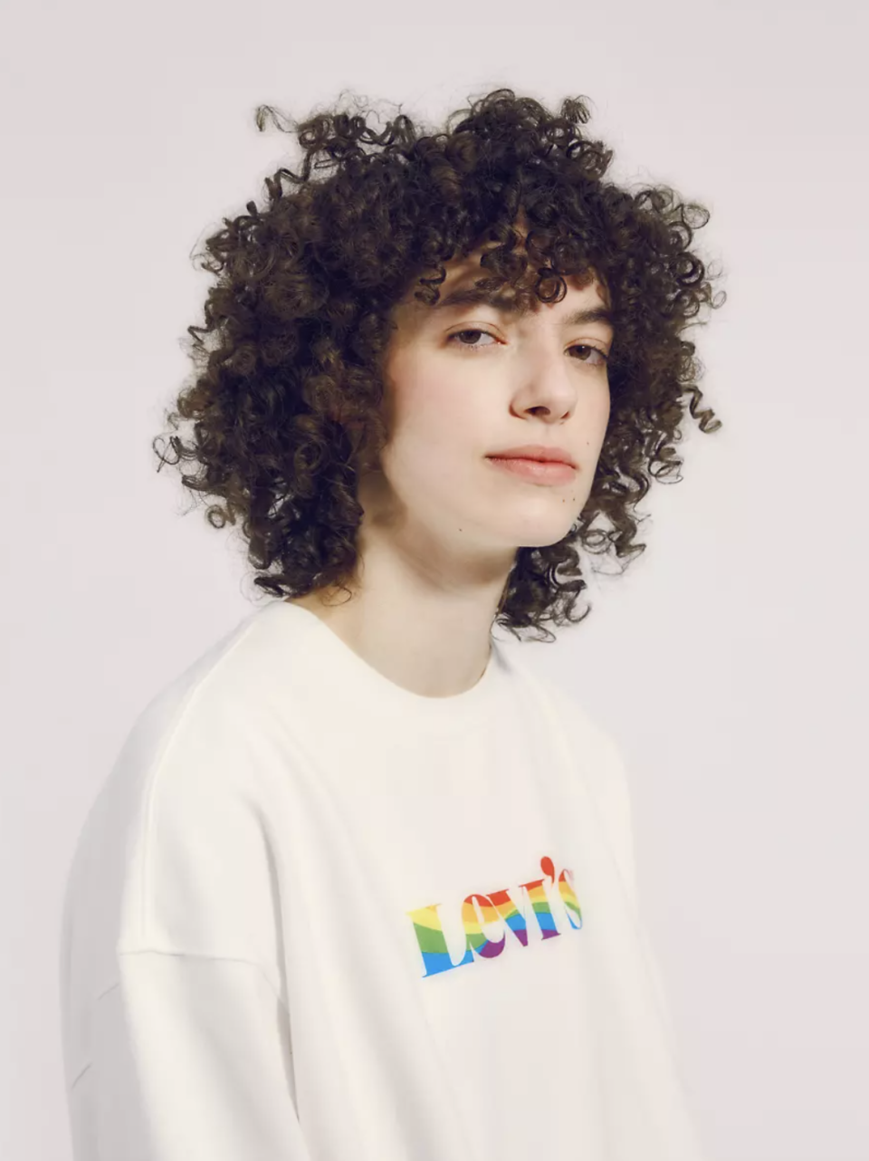 Levi's Pride Relaxed Graphic Crewneck Sweatshirt (Photo via Levi's)