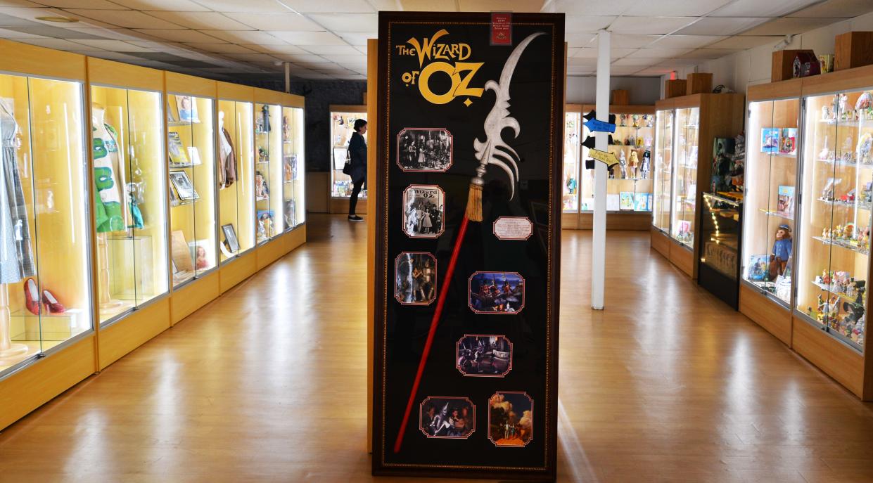 The actual Winkie spear that was a prop in the movie is on display. The Wizard of Oz Museum in Cape Canaveral has turned out to be a popular place for tourists and locals.