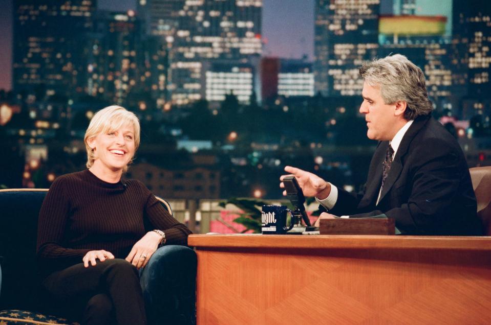 ellen degeneres Jay leno