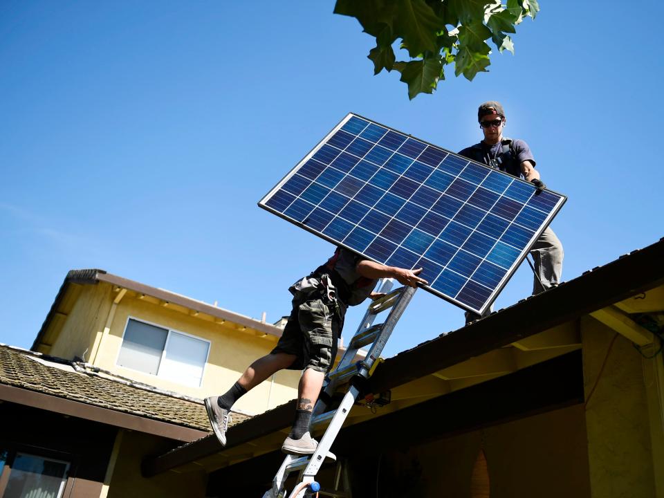 Sunrun solar installation