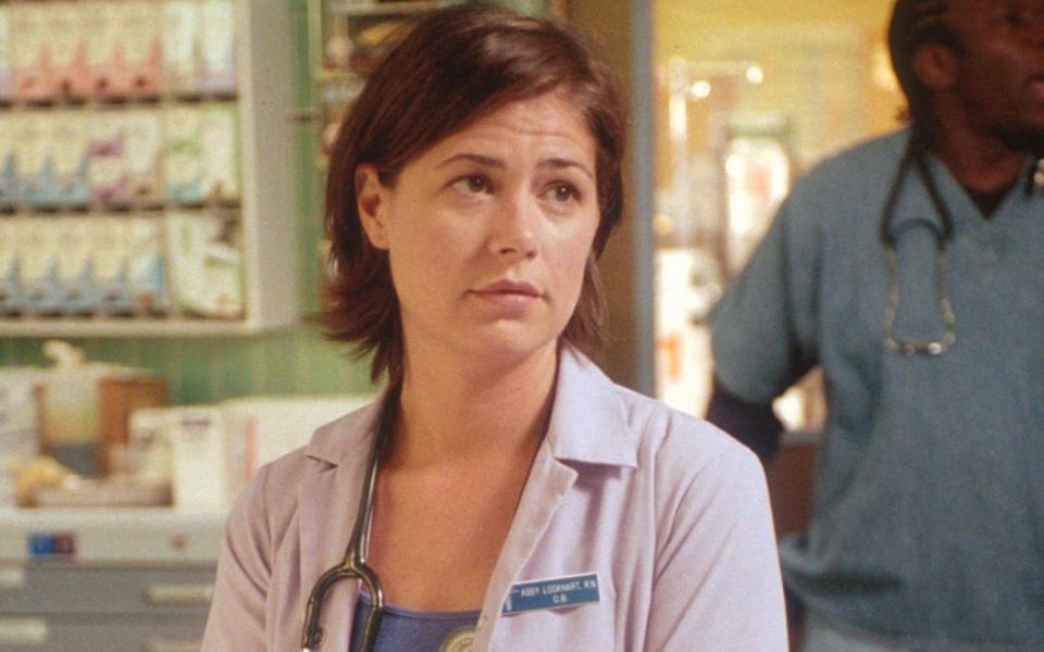 <p>Dr. Kovac, Dr. Carter, oder doch Dr. Kovac? Abby Lockharts (Maura Tierney) Liebes-Wirrwarr hielt die "Emergency Room"-Zuschauer bei Laune. Für ihre Rolle wurde Tierney sogar für einen Emmy nominiert. (Bild: NBC/Newsmakers)</p>