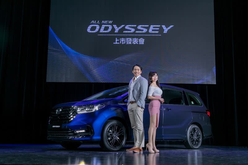 Honda發表小改款ODYSSEY。（圖／Honda提供）