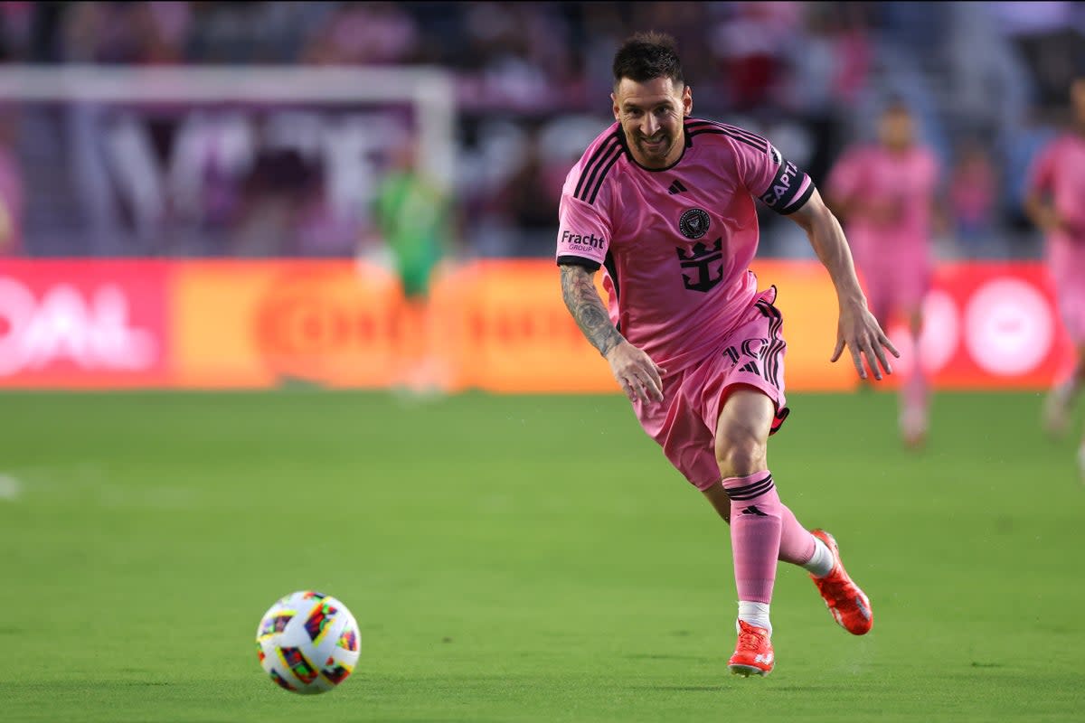 Lionel Messi registered five assists in the win (Getty Images)