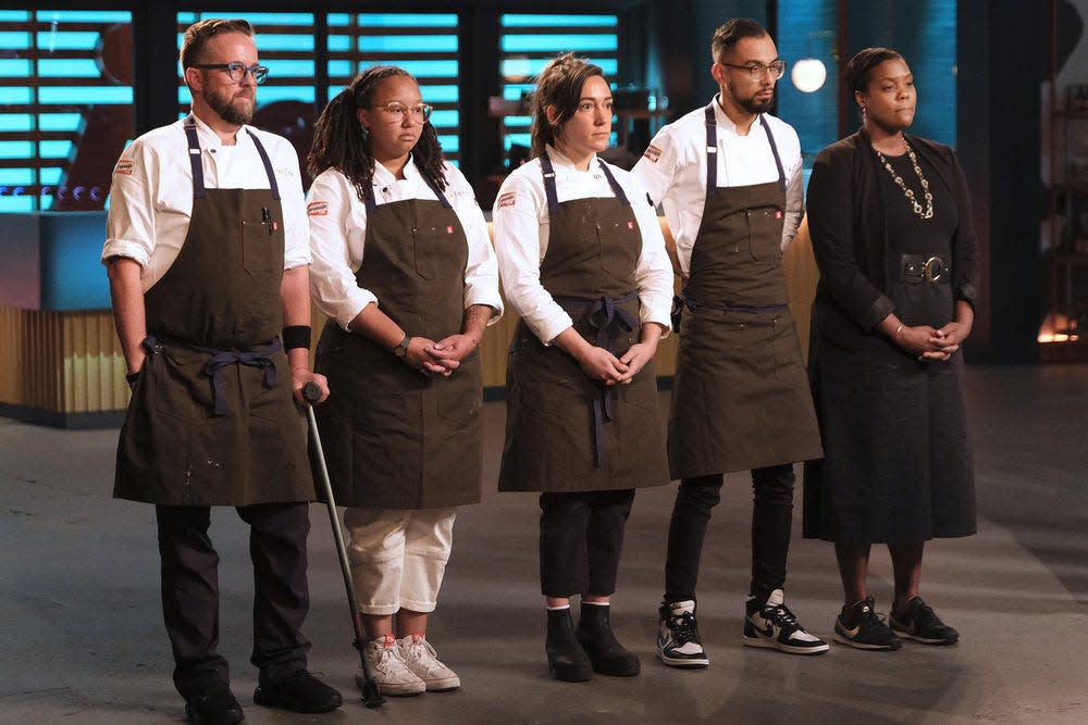 The Channel team, (from left) Dan, Amanda, Savannah, Danny and Michelle, was the winning team of the Restaurant Wars on "Top Chef: Wisconsin," with Milwaukee chef Dan Jacobs named as the overall winner of the challenge.