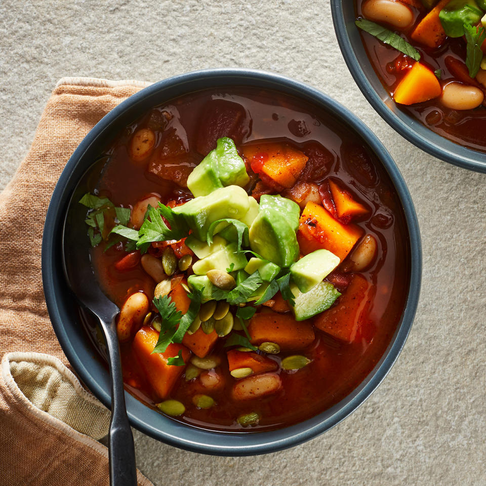 Vegetarian White Bean & Butternut Squash Chili