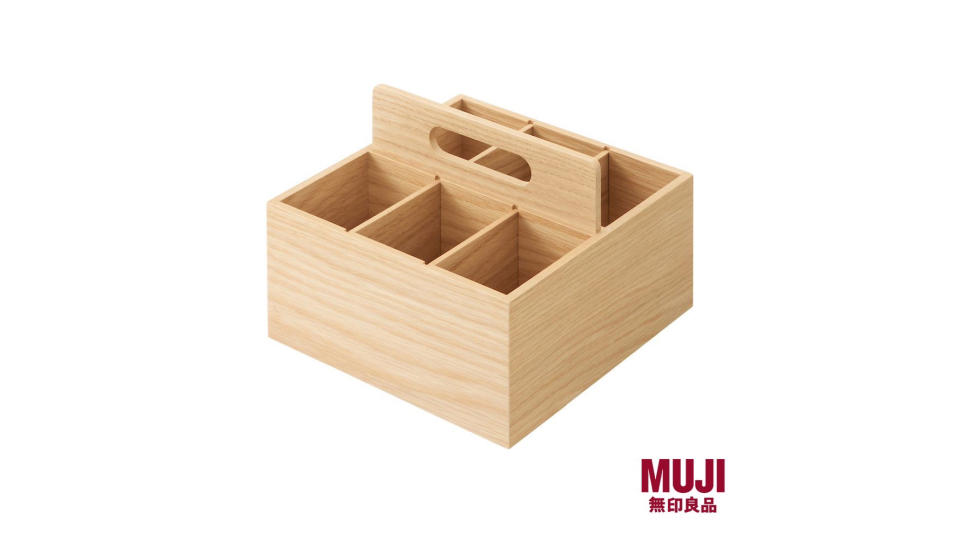 MUJI Wooden Tool Box. (Photo: Shopee SG)