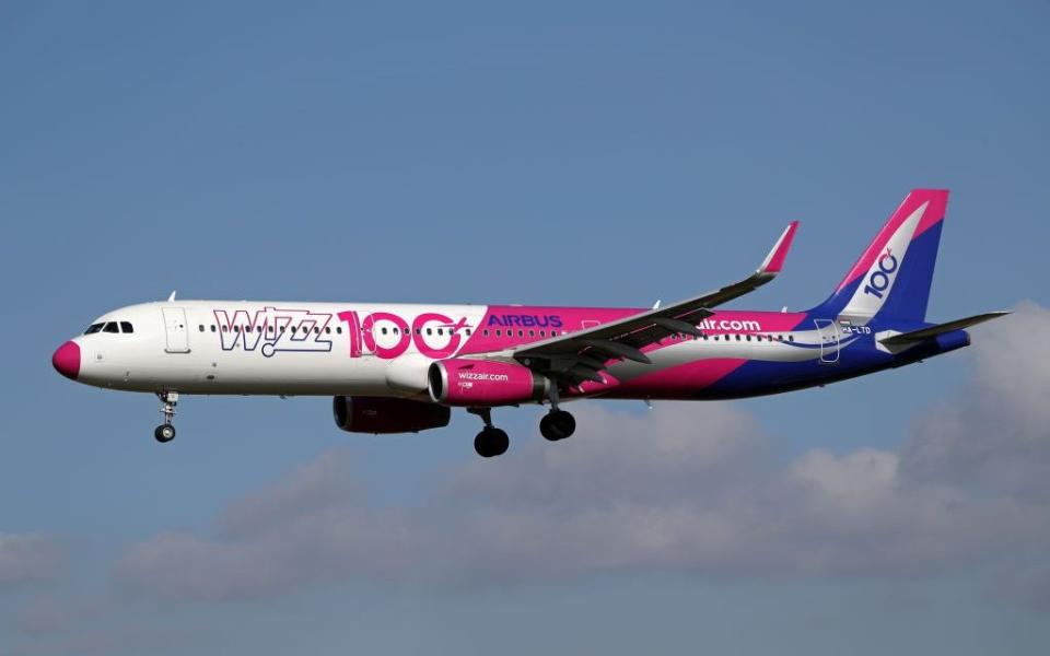 Wizz Air plane - NurPhoto via Getty