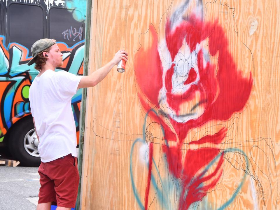The Cocoa Beach Mural Festival going on March 23 and 24 in downtown Cocoa Beach will include vendors, food trucks and music.