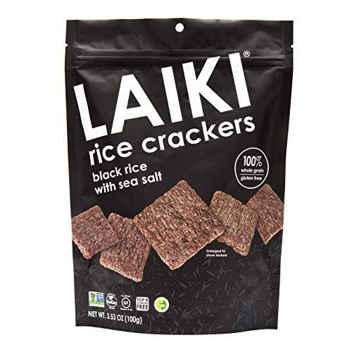 6) Black Rice and Sea Salt Crackers