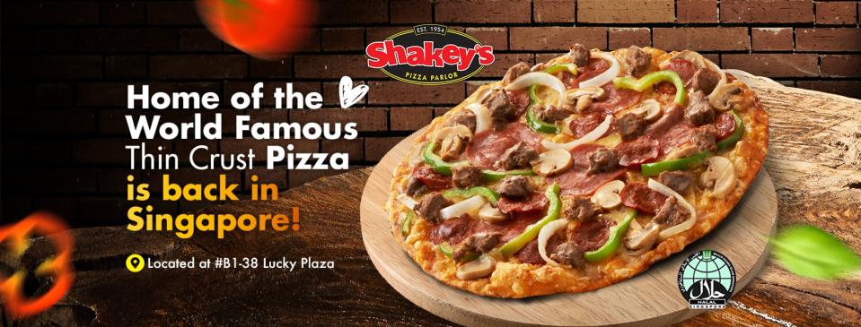  Shakey’s Pizza Parlor - Famous Thin Crust Pizza Poster