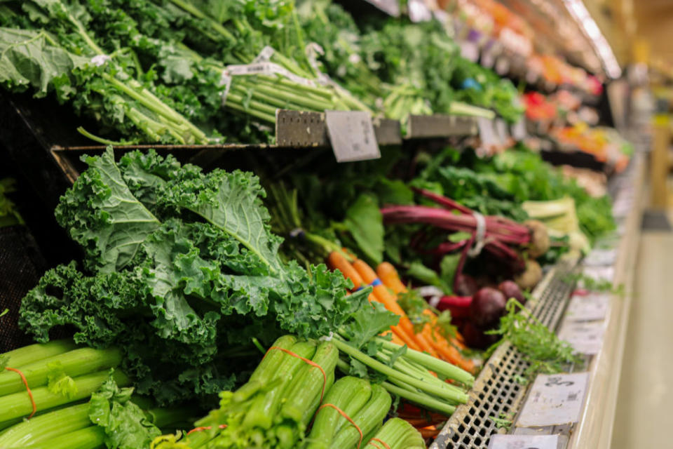 When grocery shopping, you want to make sure you're not buying food that will rot and end up in the trash. (Photo by Chris Stoodley/Yahoo Canada)