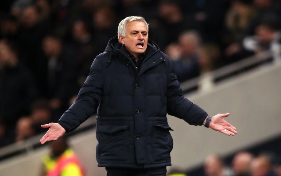 Jose Mourinho and other managers have blasted the Premier League's holiday fixture glut. (Photo by Nick Potts/PA Images via Getty Images)