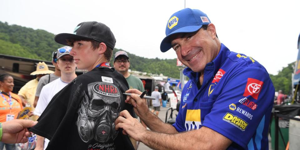 Photo credit: NHRA/National Dragster