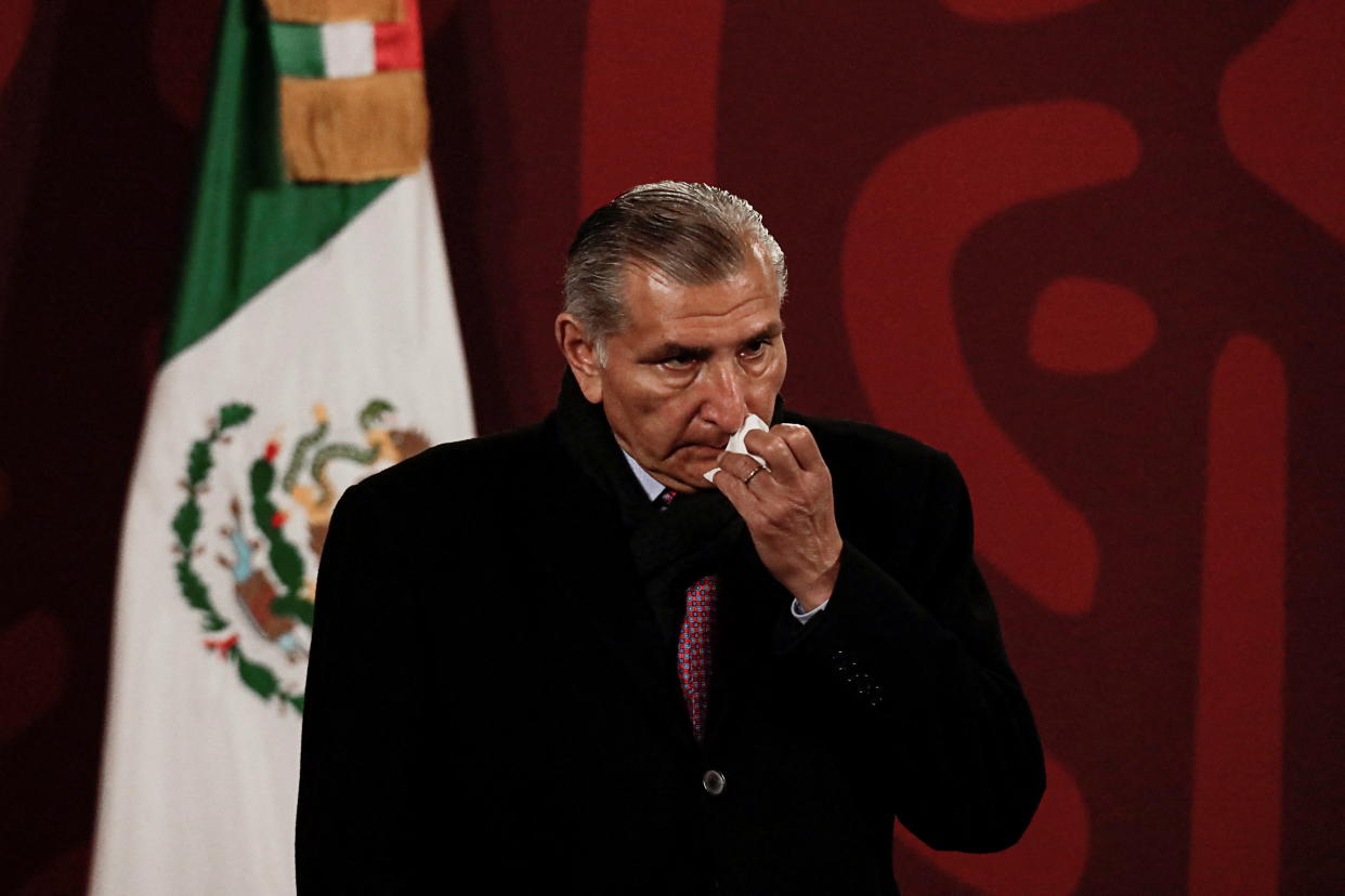 Adán Augusto López, secretario de Gobernación de México en el gobierno de Andrés Manuel López Obrador (AMLO) |  REUTERS/Luis Cortes