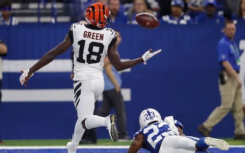 Cincinnati Bengals wide receiver A.J. Green - Credit: AP