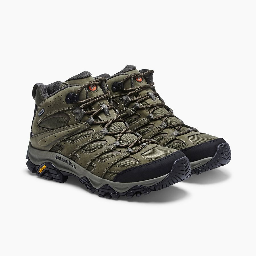 Merrell Men's Moab 3 Smooth Mid Gore-Tex Shoes