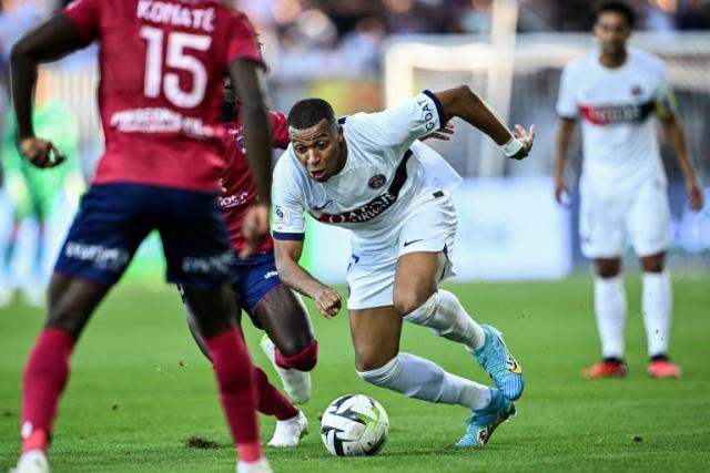 Monaco go top of Ligue 1 as PSG held by strugglers Clermont