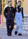 <p>Joe Jonas and Sophie Turner stroll into town after hitting the slopes and enjoying the snow on Sunday in Mammoth Lakes, California.</p>