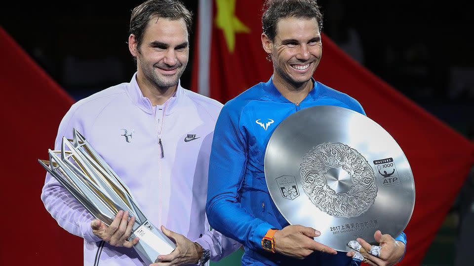 The great rivals' incredible 2017 continued in Shanghai. Pic: Getty