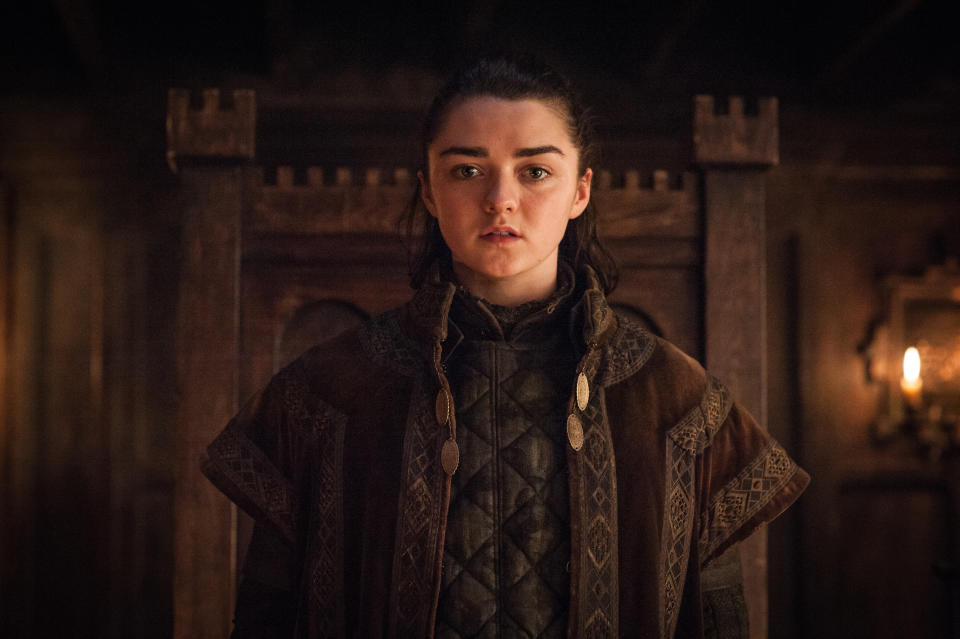 Maisie Williams as Arya Stark in Game Of Thrones. (HBO)