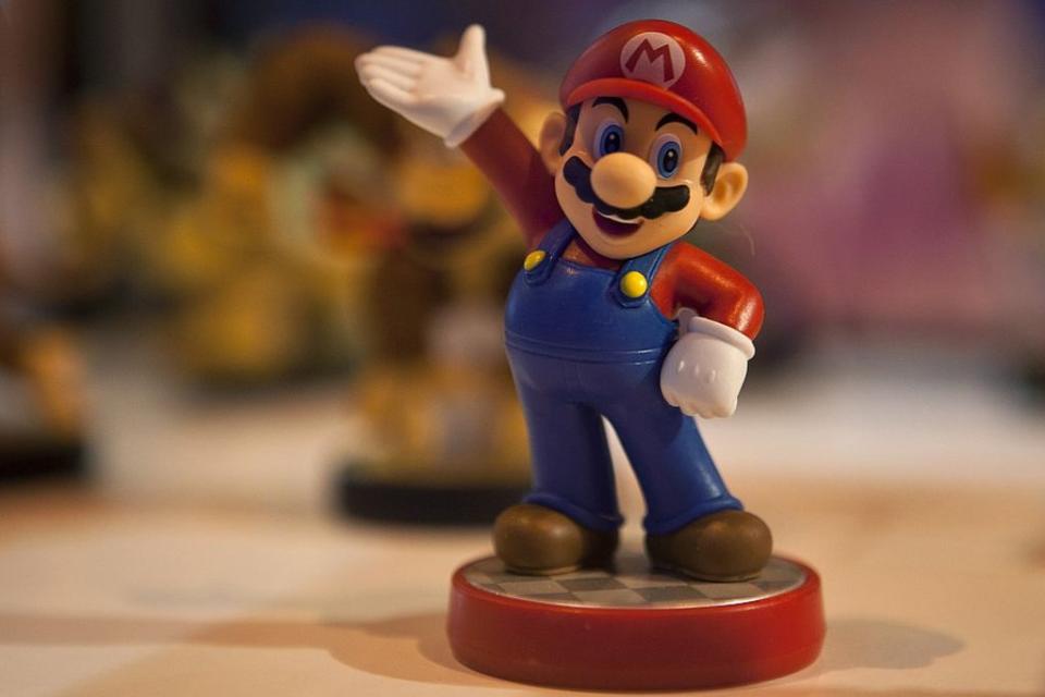 Figura de Super Mario.