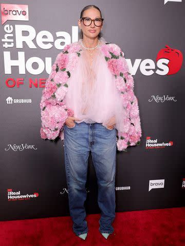 <p>Michael Loccisano/Getty</p> Jenna Lyons attends 'The Real Housewives of New York City' Season 14 Premiere in New York City.