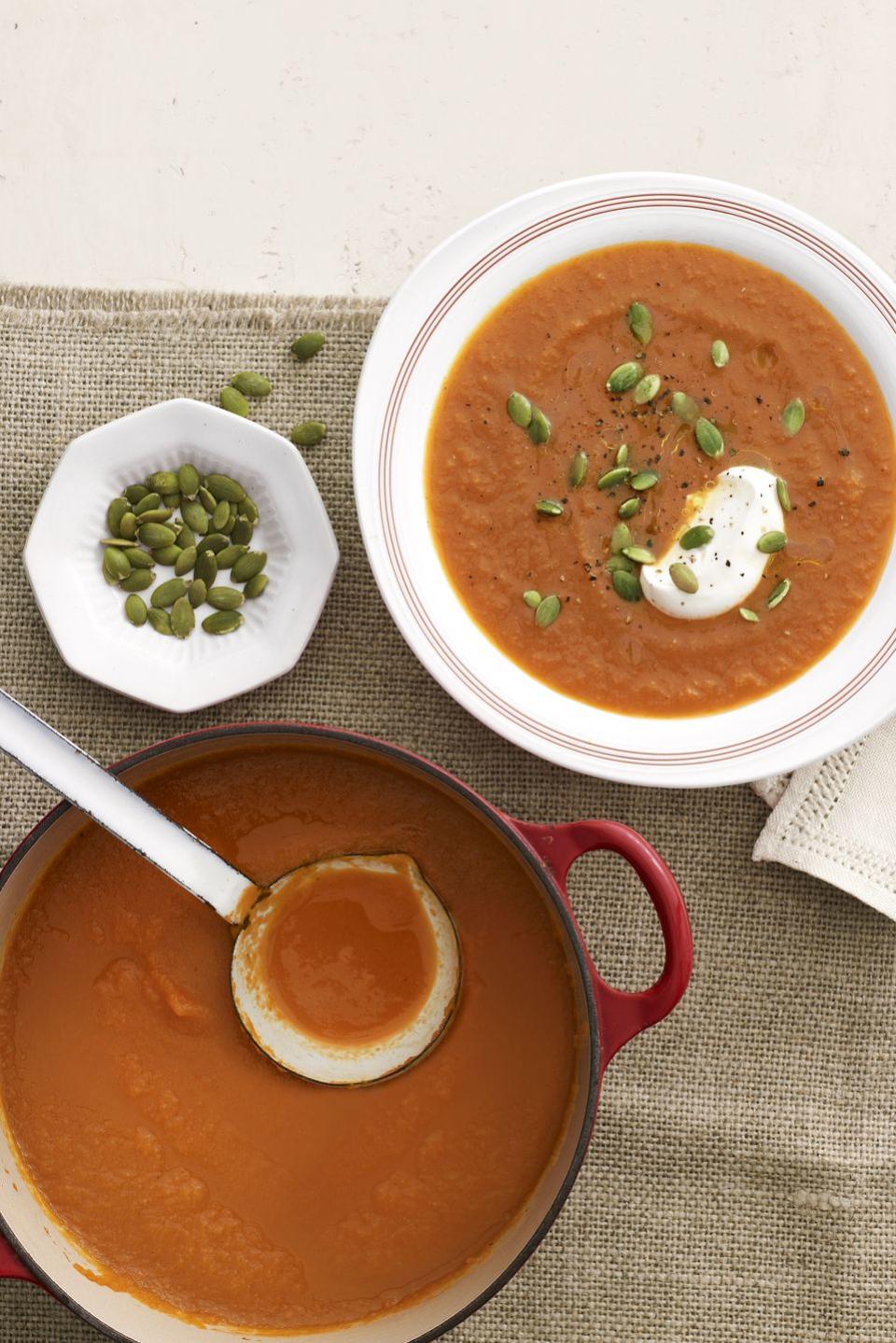 Moroccan Carrot Soup