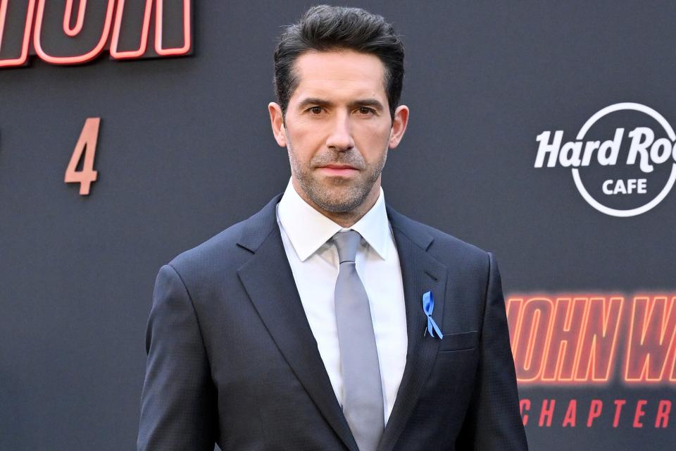 Scott Adkins attends the Los Angeles Premiere of Lionsgate's "John Wick: Chapter 4" at TCL Chinese Theatre on March 20, 2023 in Hollywood, California.