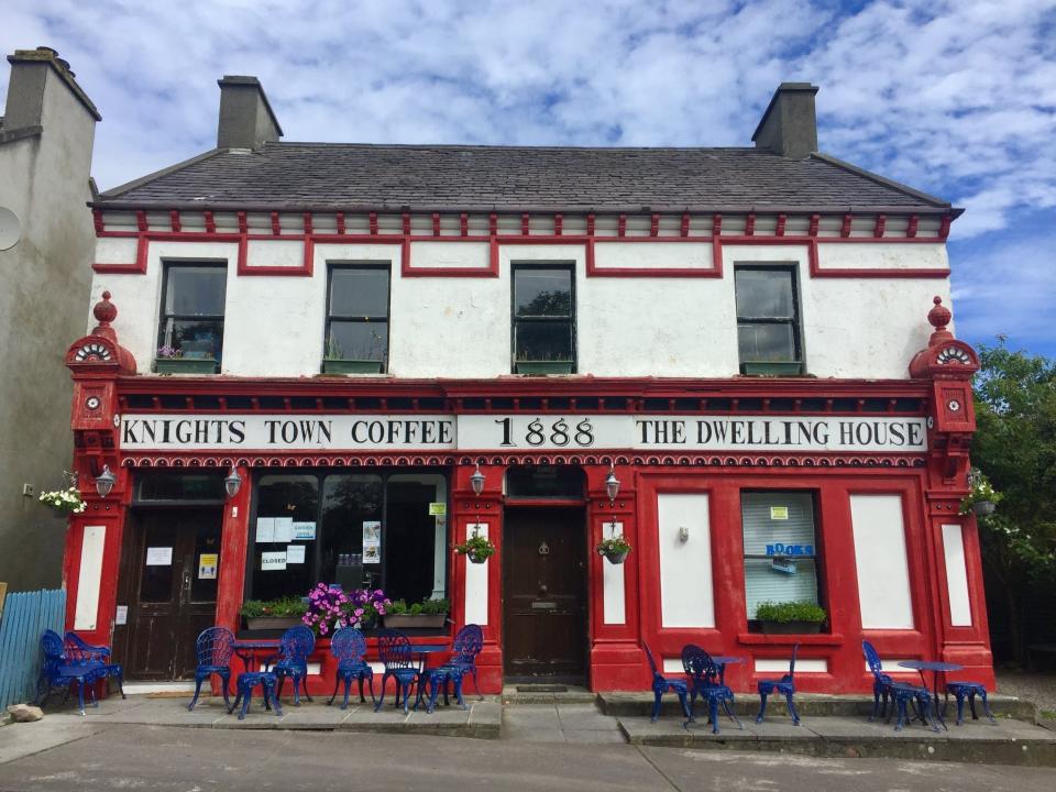 exterior shot of the dwelling house pub in ireland
