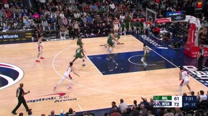 Bucks vs Wizards Game Highlights