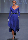 Christian Dior AW13 Couture: Cobalt blue is set to be massive this season if this outfit is anything to go by.