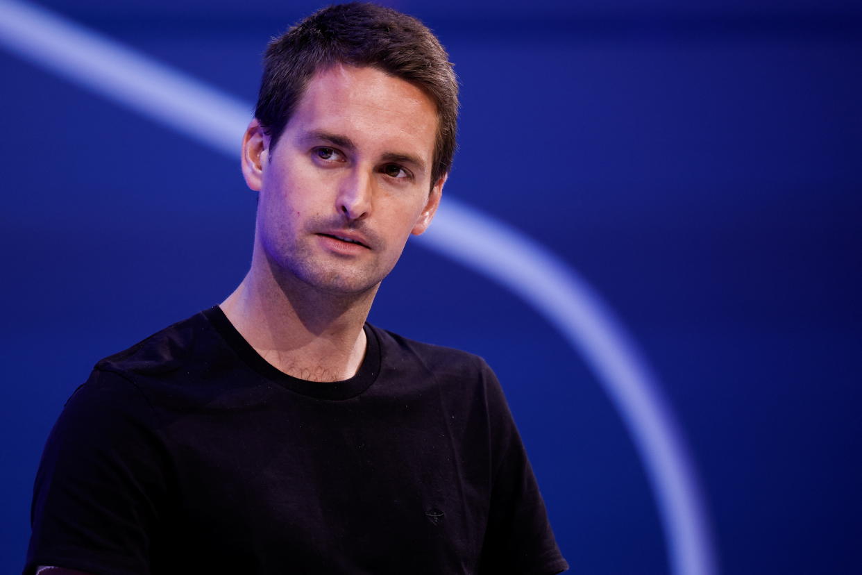 Co-founder and CEO of Snap Inc. Evan Spiegel attends the Viva Technology conference dedicated to innovation and startups, at the Porte de Versailles exhibition center in Paris, France June 17, 2022. REUTERS/Benoit Tessier