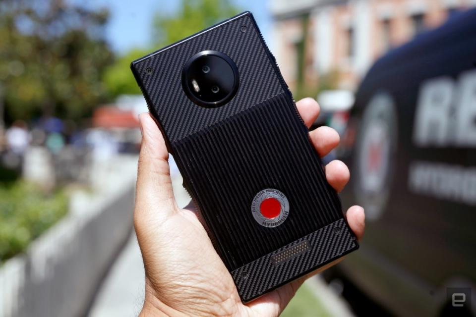 We've been following the development of RED's holographic smartphone, the