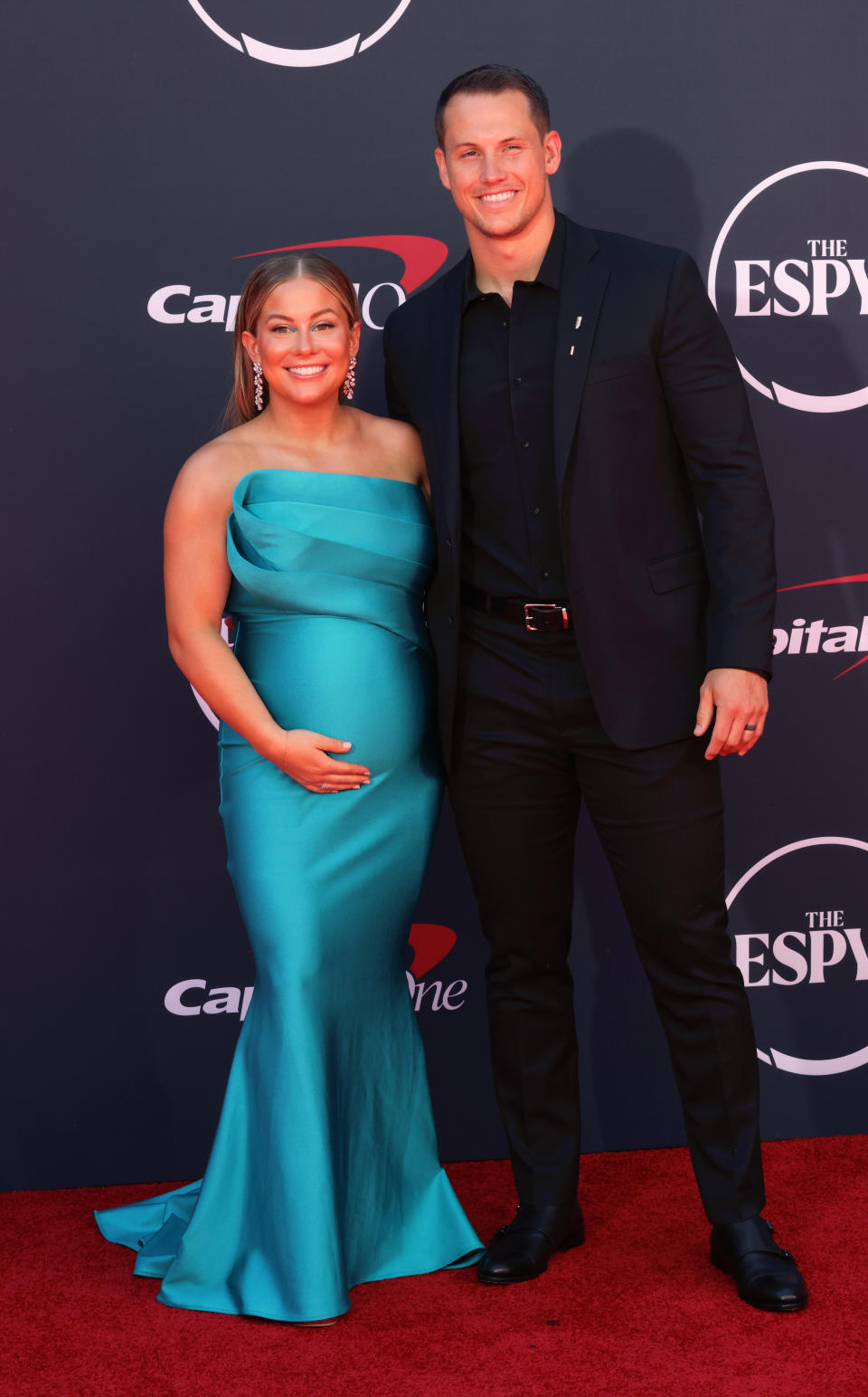 Shawn Johnson and Andrew East