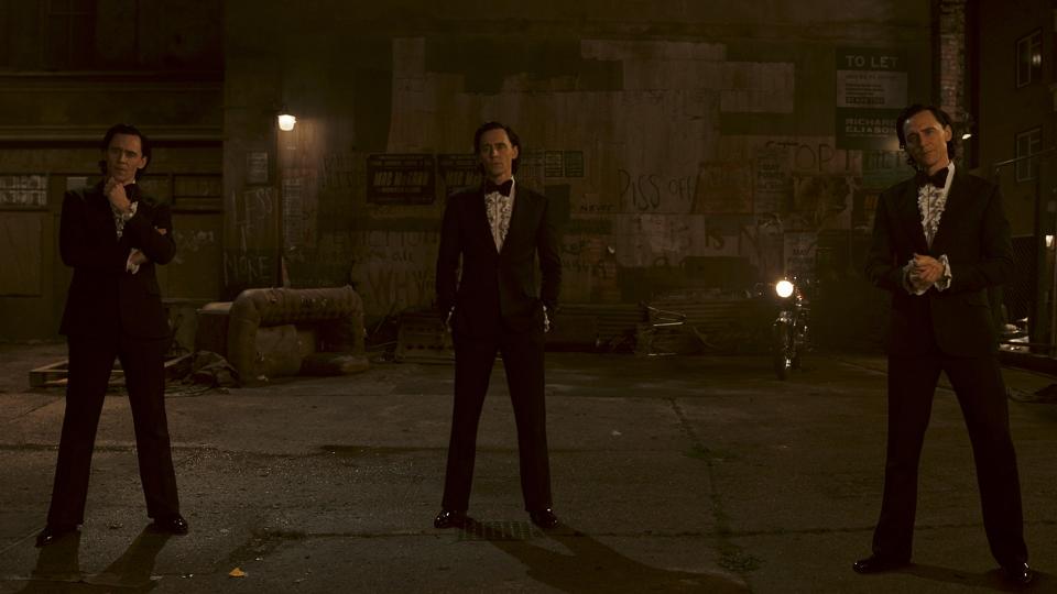 Tom Hiddleston as Loki, Loki, and Loki in Marvel TV series Loki