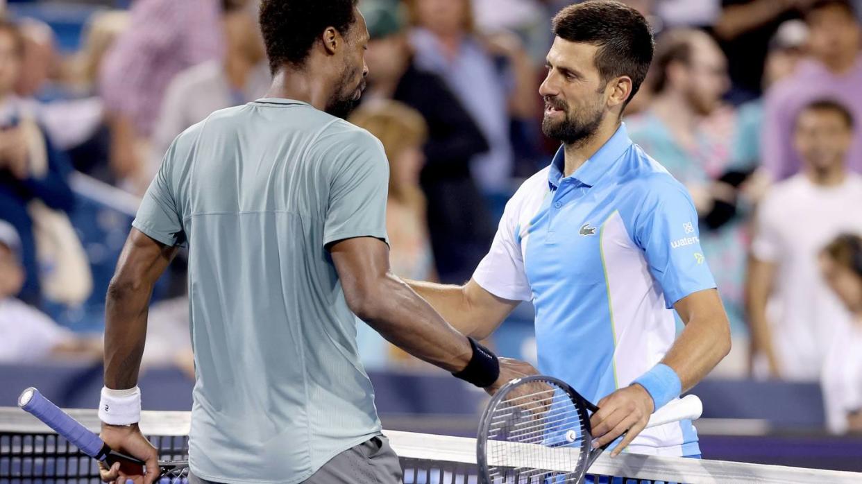 Djokovic lässt Monfils zum 19. Mal leiden