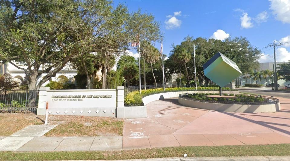 The campus of Ringling College of Art and Design in Sarasota.