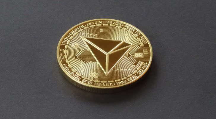 Tron crypto logo